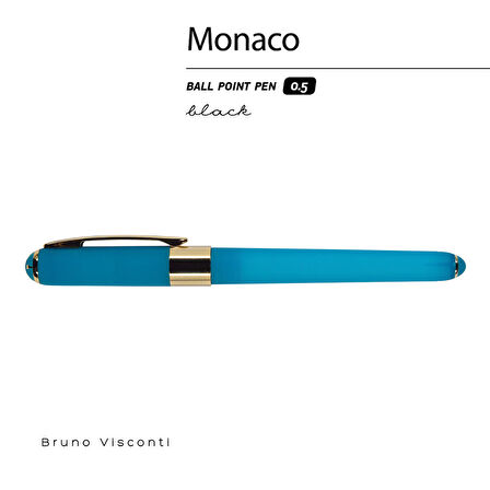 Bruno Visconti Monaco Tükenmez Kalem 0,5 Mm Turkuaz 20-0125/235