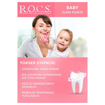 R.o.c.s. Baby 0-3 Yaş Elma Püresi Diş Macunu 35ml
