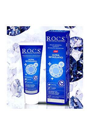 Rocs Ultra Whitening Ekstra Beyazlatıcı Diş Macunu