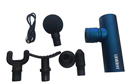 Uniden X100 48Watt 5 Başlıklı Mini Masaj Tabancası