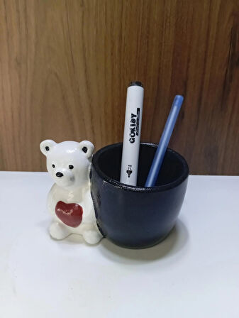 Tedi Sanat Ayıcıklı Kalemlik