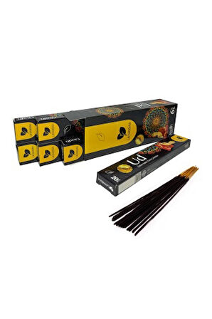 Tedi Sanat Layansaa Çubuk Tütsü Ud 60 Adet (3 Paket) Oudh