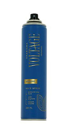 Saç Spreyi `KHARISMA VOLTAGE` ANINDA HACİM süper güçlü tutuş (argininli) 250 ml