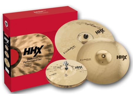 SABIAN 15005XEB 14"-16"-20" EVOLUTION PERFORMANS SET HHX