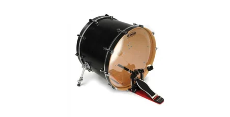 EVANS BD18GB3 DERİ 18 EQ3 KİCK CLEAR RİNGLİ ÇİFT KAT (13 MİL)