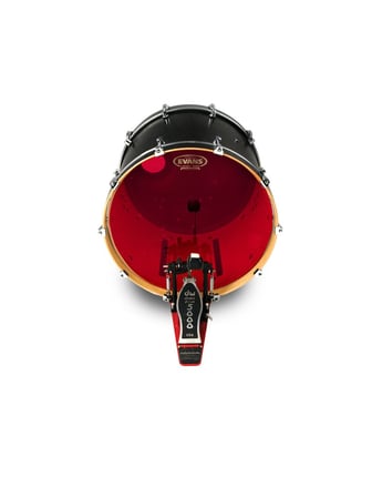 EVANS BD20HR DERİ 20 HYDRAULIC RED KİCK CLEAR YAĞLI KIRMIZI ÇİF