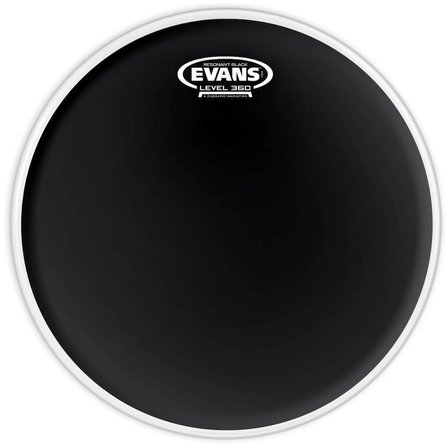 EVANS BD20RBG DERİ 20 RESONANT SİYAH CLEAR KİCK ÖN DELİKSİZ TEK