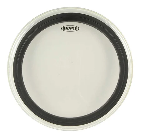 EVANS BD24EMAD2 DERİ 24 EMAD2 KİCK CLEAR SÜNGERLİ ÇİFT KAT (17 MİL