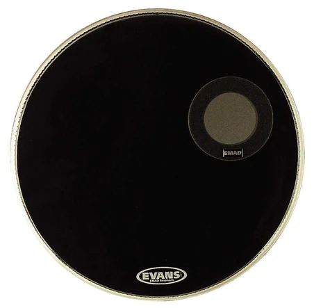 EVANS BD24REMAD DERİ 24 EMAD RESONANT KİCK SİYAH ÖN SÜNGERLİ-DELİK