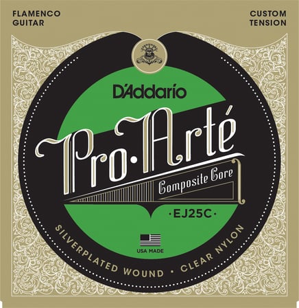 DADDARIO EJ25C KLASİK GİTAR TEL SETİ, PRO ARTE, FLAMENCO, SILVER