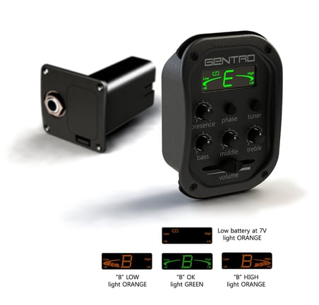 GENTRO G7T 4 BAND EQUALİZER+TUNER+SAZ İÇİN EŞİKALTI :GENTRO K