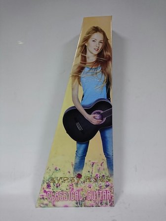 VALENCIA GRC1KPUB KLASİK GİTAR GYPSY ROSE SET (GIGBAG, STRAP, STICKE