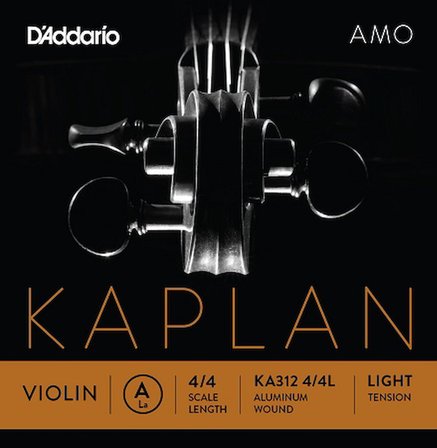 DADDARIO KA312 KEMAN TEK TEL, KAPLAN AMO, SCALE LENGTH 4/4, A-(LA