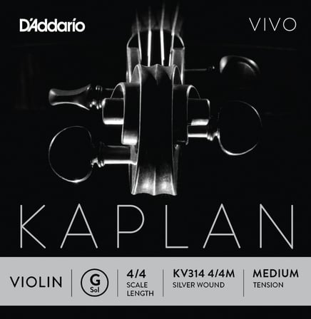 DADDARIO KV314 KEMAN TEK TEL, KAPLAN VIVO, SCALE LENGTH 4/4, G-(S