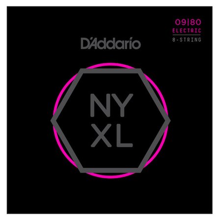 DADDARIO NYXL0980 ELEKTRO GİTAR TEL SETİ, SUPER LIGHT (NICKEL-CARBON