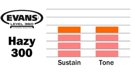 EVANS S14H30 DERİ 14 HAZY 300 TRAMPET ALT CLEAR TEK KAT (3 MİL)