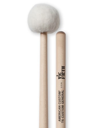 VICFIRTH T6 BAGET MALET (ÇİFT) AMERİCAN CUSTOM® TİMPANİ -