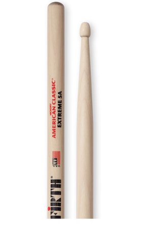 VICFIRTH X5A BAGET(ÇİFT)EXTREME 5AW, HICKORY, 0.565"x16 1/2" ,