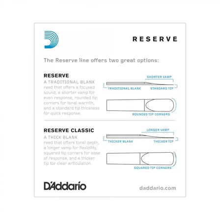 Rico Reserve DCR1020 Sib Klarnet Kamışı No:2