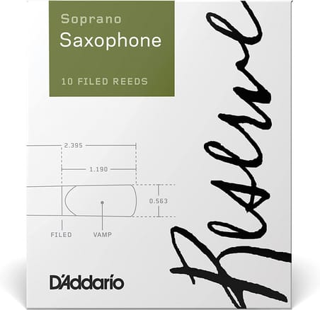 D'Addario Woodwinds Reserve DIR1025 Soprano Saksafon Kamışı No: 2.5