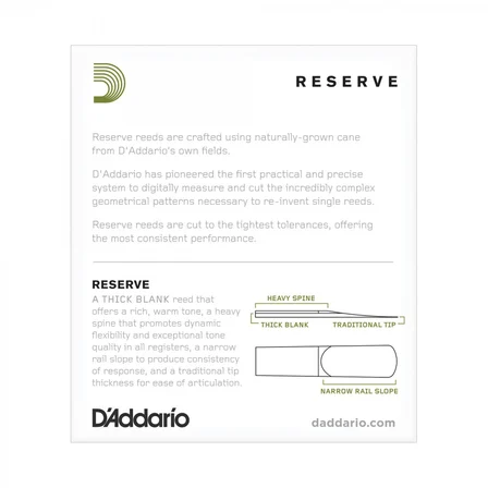 Rico Reserve DJR1035 Alto Saksafon Kamışı No:3.5