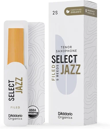 D'Addario Woodwinds Organic Select Jazz Tenor Saksafon Kamışı No:2 Soft