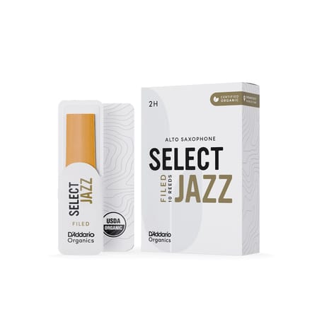 D'Addario Woodwinds Organic Select Jazz Alto Saksafon Kamışı No:2 Hard