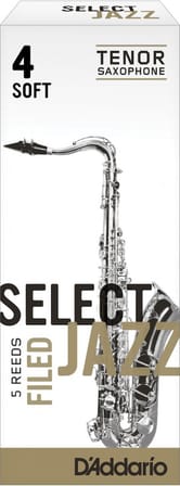 Daddario Woodwinds Jazz Select RSF05TSX4S Tenor Saksafon Kamışı No:4 Soft