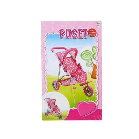 NessiWorld 3 Tekerlekli Metal Puset