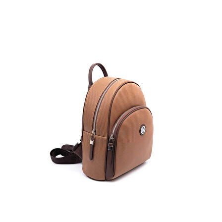 Silver Polo  Kadın  1062-46128 SILVER POLO SIRT ÇANTASI M86 KARAMEL-MAT KAHVE