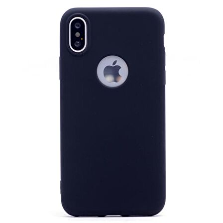 Gpack Apple iPhone X Kılıf Premier Silikon Kılıf Mat Kılıf