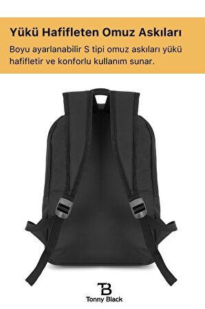 Orijinal Unisex Çok Gözlü Su Geçirmez Spor Kurs Laptop Seyahat Ve Günlük Kullanım İçin Sırt Çantası