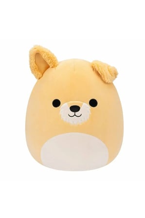 MINISO Squishmallows Schnauzer Cooper Peluş Oyuncak – Ultra Yumuşak Köpek Figürlü Yastık 36 Cm