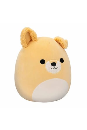 MINISO Squishmallows Schnauzer Cooper Peluş Oyuncak – Ultra Yumuşak Köpek Figürlü Yastık 36 Cm