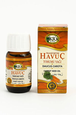 Havuç Tohumu Yağı Soğuk Sıkım 20 ML