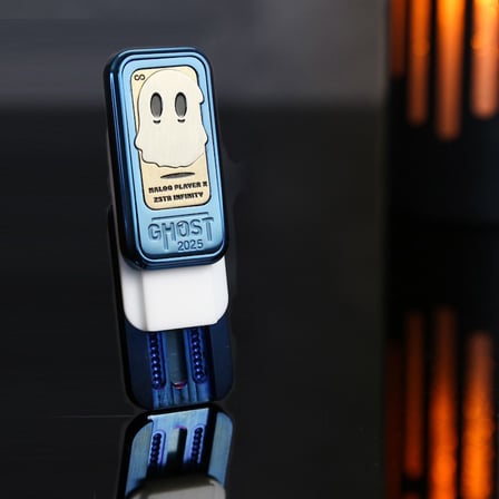 Mechanical Ghost EDC Slider – Yeni Nesil Premium Stres Çarkı | Sapphire Blue
