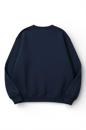 Unisex Yumuşak Dokulu Lucky Kalp Ası Baskılı Tasarım Oversize 3 İplik Bisiklet Yaka Sweatshirt