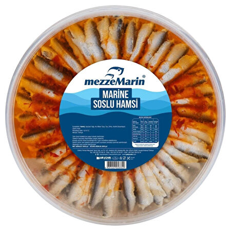 MEZZE MARİN.Hamsi Soslu.marınat.hamsi.soslu Hamsı.balık.lakerda