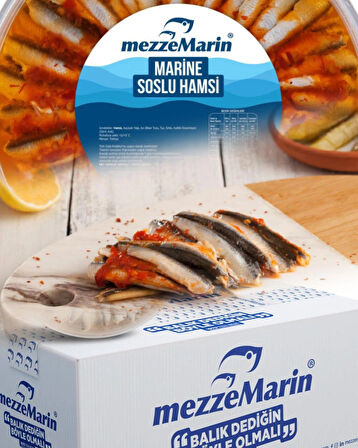 MEZZE MARİN.Hamsi Soslu.marınat.hamsi.soslu Hamsı.balık.lakerda