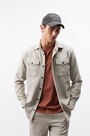 Regular Fit Pamuklu Uzun Kollu Gömlek