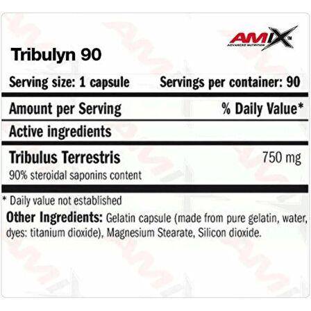 AMIX TribuLyn Max 90% / 750 mg / 90 Caps