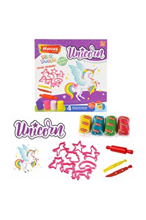 Oyun Hamuru Kalıbı Heroes Unicorn Oyun Hamuru Seti 15 Parça