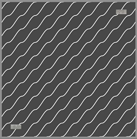 La Boutique Tivil Saf İpek Eşarp 234004 - 49080 Koyu Füme Karışık Desen