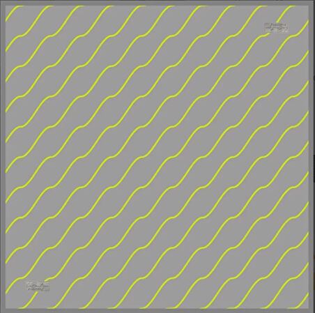 La Boutique Tivil Saf İpek Eşarp 234005 - 49076 Gri Karışık Desen