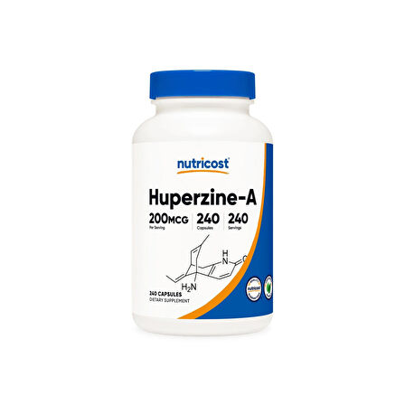 Nutricost Huperzine A Capsules 200mcg, 240 Capsules