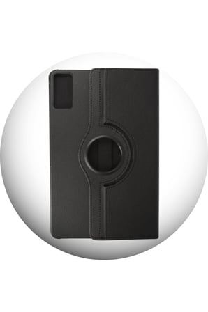 Redmi Pad SE 11 inç Uyumlu 360 Dönebilen Suni Deri Tablet Kılıfı