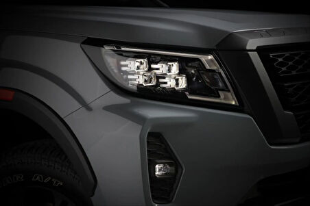 Nissan Navara 2015+ NP300 İçin Frontier Led Far (4 Lens- Ledli model için)