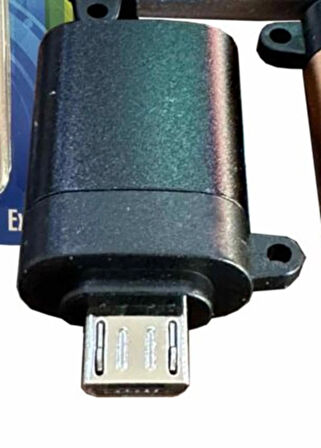 Metal Micro USB Aparat - Dönüştürücü Siyah