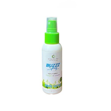 Doğal Sivrisinek ve Kene Kovucu Vücut Spreyi BUZZZ 100 ml, 2 Adet DVD Lokman Aktar