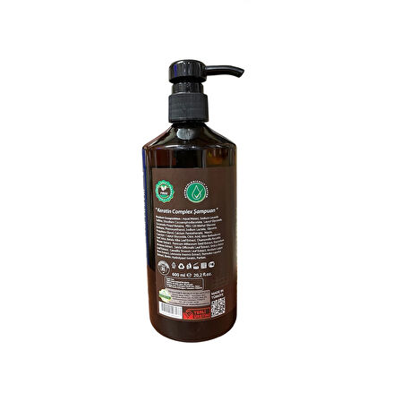 Keratin Complex Şampuan 600 ml, 3Adet, Dvd Lokman Aktar